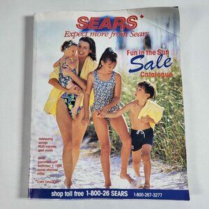 1996 Sears Canada Fun in the Sun Sale Catalogue Vintage Summer Catalog